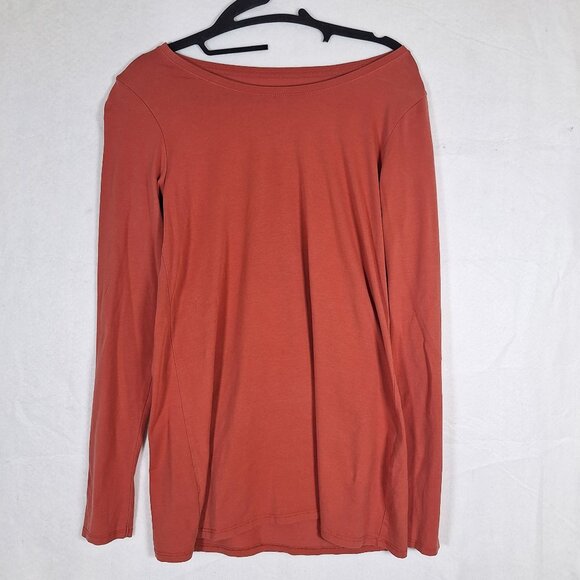 Pure Jill Tops - J Jill Orange long sleeve tshirt size small